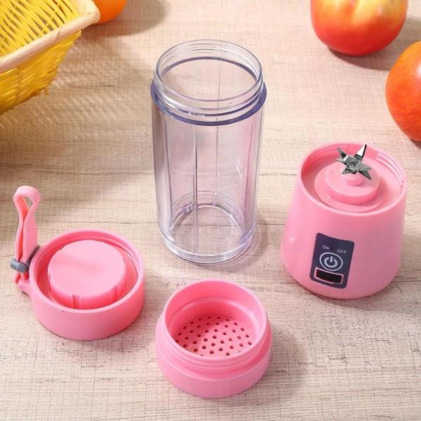 Portable USB Electric Juicer Blender – 380ML Rechargeable Smoothie Maker & Protein Shaker