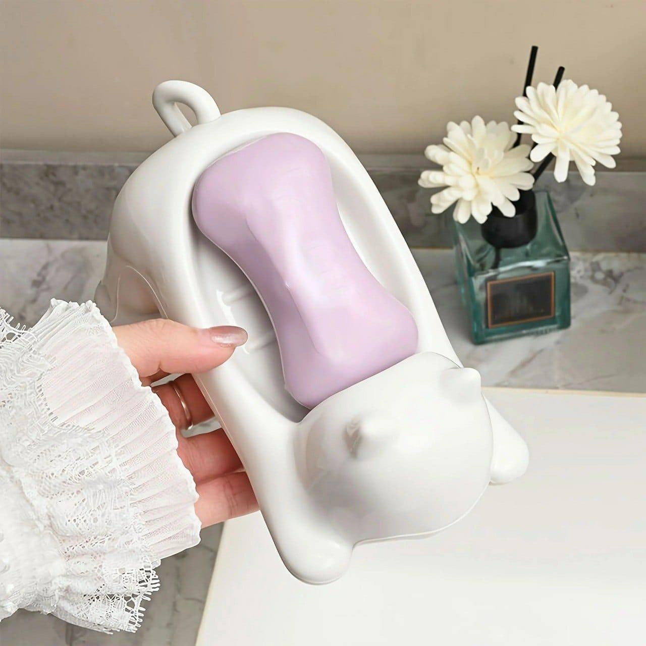 Cat Shaped Soap Box Pack of 2