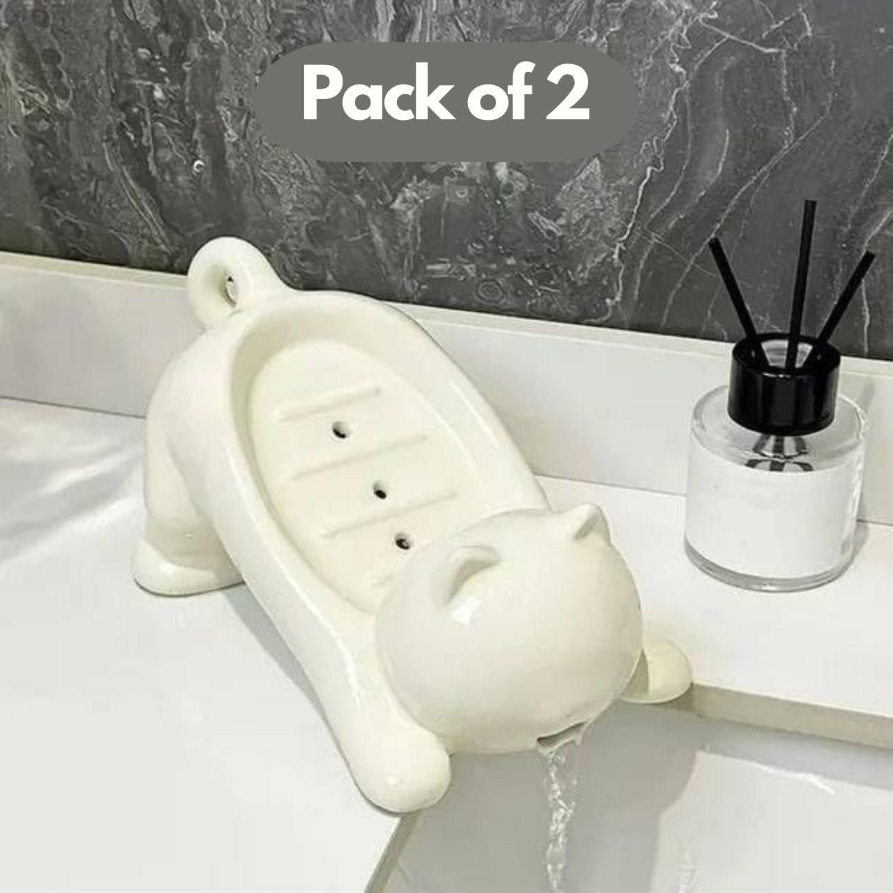 Cat Shaped Soap Box Pack of 2