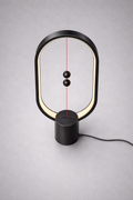 Levilight: Hovering Halo Lamp with Magnetic Mid-Air Switch, Touch Control & Warm LED Glow for Home and Office