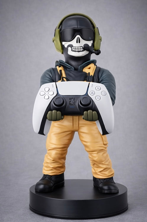 Ghost Soldier Gaming Controller & Phone Holder – Tactical Desk Stand for PS5, Xbox & Smartphones