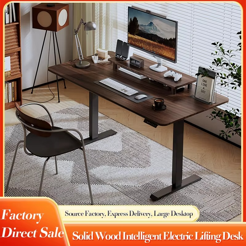 Affordable Double Motor Electric Smart Standing Tables Sit Stand up Office Lifting Desk Height Adjustable Desk Frame