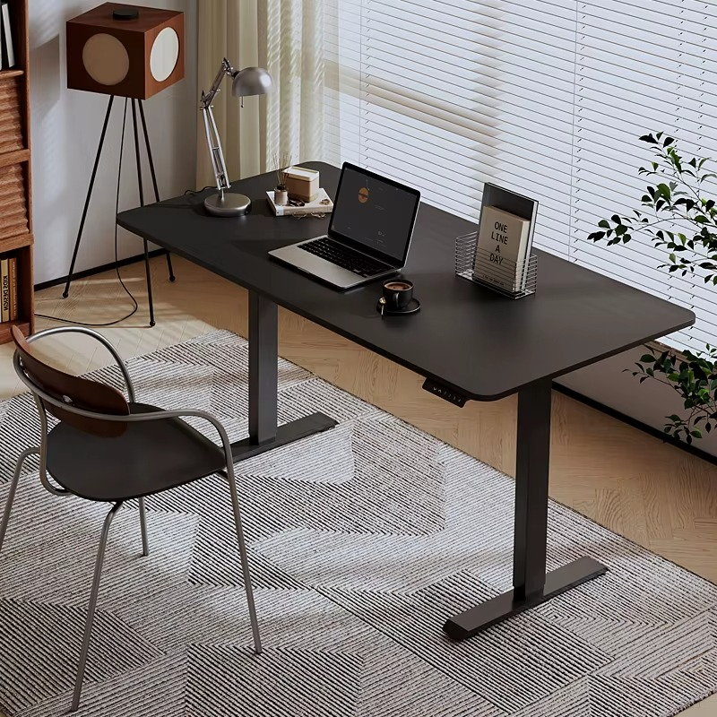 Affordable Double Motor Electric Smart Standing Tables Sit Stand up Office Lifting Desk Height Adjustable Desk Frame